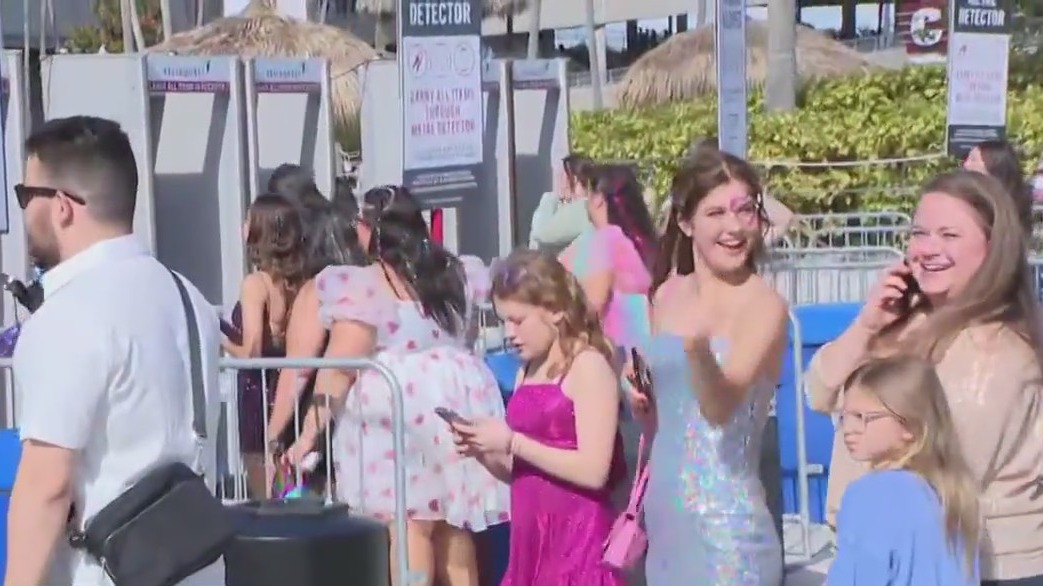 Taylor Swift concert series begins tonight
